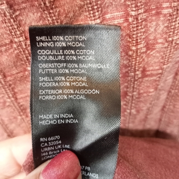 Free People Boho Mind Over Matter Midi Dress in Burnt Sienna Size Medium - Picture 14 of 16